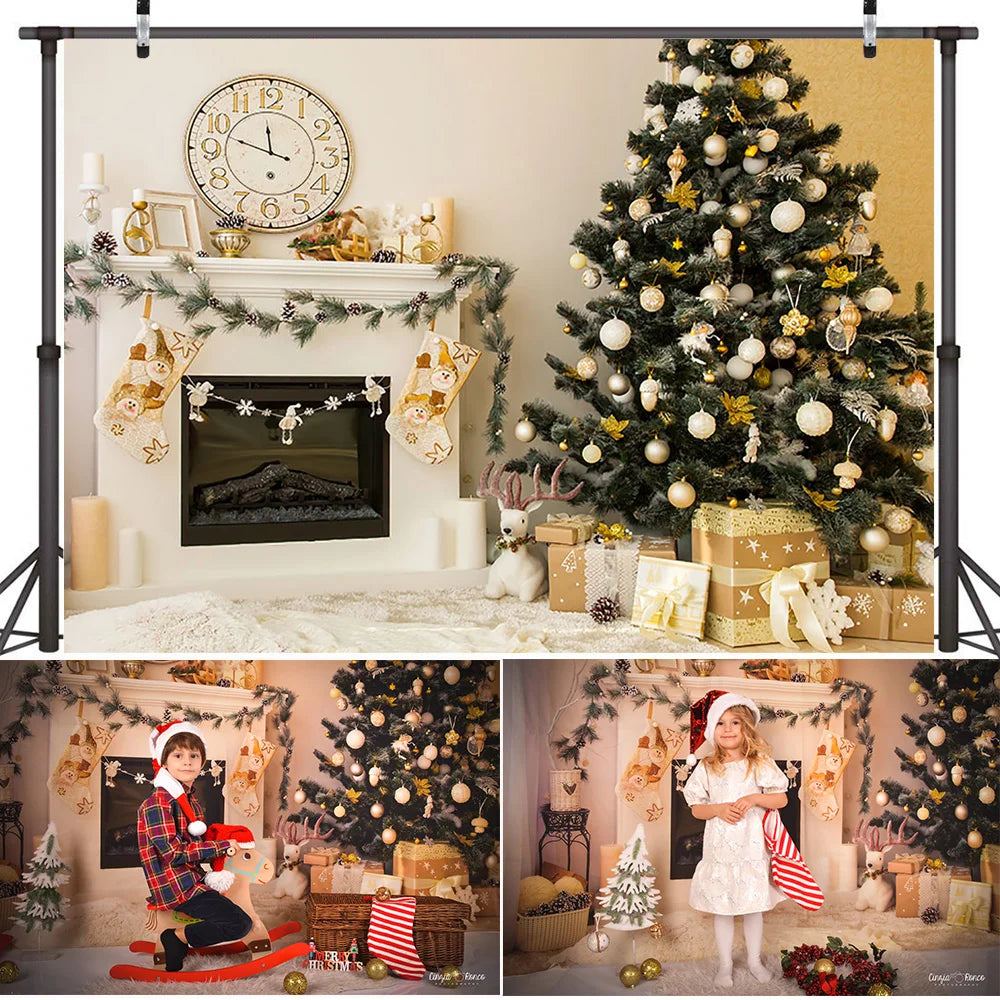 Painel Decorativo de Natal – Estilo Fundo Fotográfico