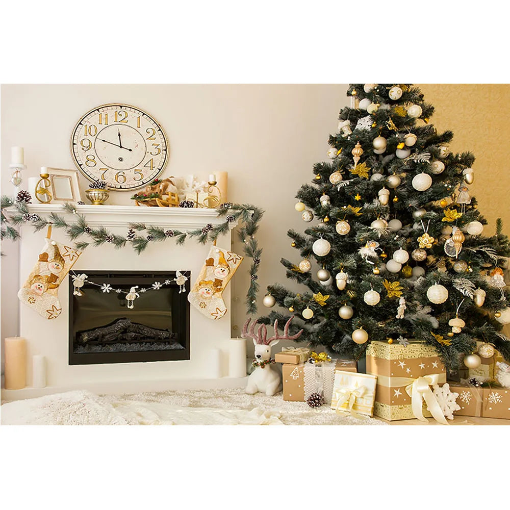 Painel Decorativo de Natal – Estilo Fundo Fotográfico